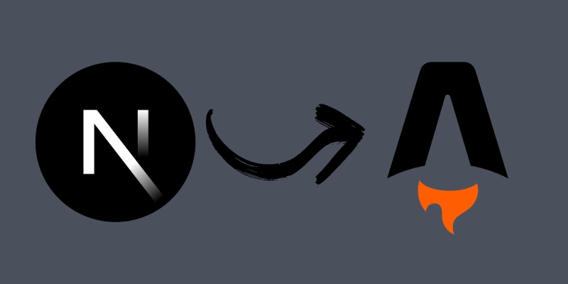 Moving from NextJS to Astro.